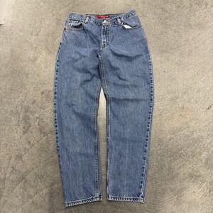 Vintage Levis 550 Jeans Womens 12 L (30x32) Relaxed Fit Tapered Leg Medium Wash